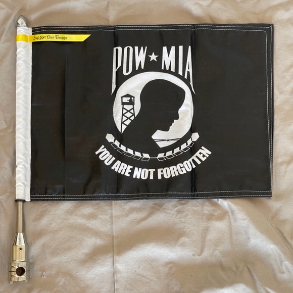 Other - Tour Pack Flag mount with New POW flag